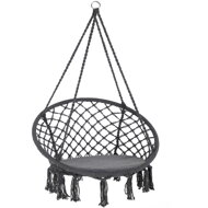 Hängesessel BOHO, Ø 61 cm, anthrazit