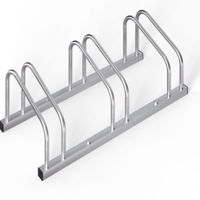 Fahrradständer BIKE, 84x32x27 cm, silber Fahrradständer BIKE, 84x32x27 cm, silber