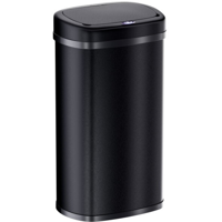 Sensor-Mülleimer DEUS, 58 Liter, schwarz