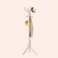 Standgarderobe SANDRA 44x182 cm, weiß