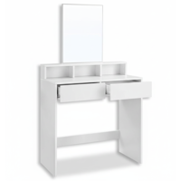Schminktisch VANESA, 80x40x140 cm, weiß