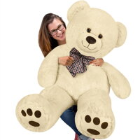Großer Plüschbär BENY, 100 cm, creme