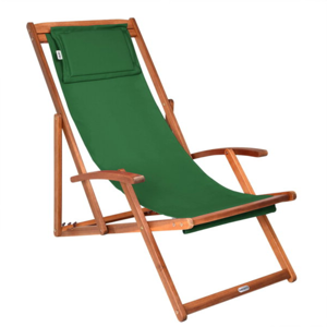 Gartenliege SIENA, 65x87x102cm, grün