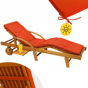 Liegeauflage TAMI SUN, 195x55x5cm, orange