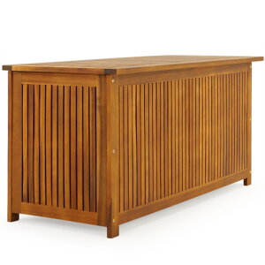 Holz-Aufbewahrungsbox ACACIA,  117x50x59 cm, naturbraun