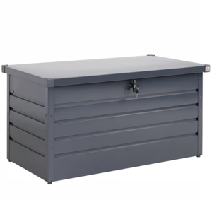 Metall-Aufbewahrungsbox METALBOX, 385L, 120×62×63 cm, anthrazit
