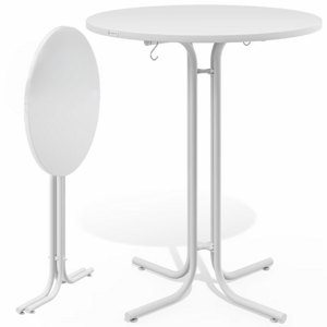 Stehtisch RAUL, klappbar,110x80cm, weiß