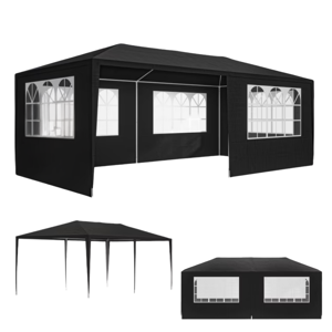 Party-Zelt NEAPOL, 3x6 m, anthrazit