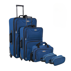 Kofferset TRAVEL, 5-teilig, mitternachtsblau