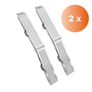 Auffahrrampen DRIVE, klappbar, max. 400 kg, 160 cm, Stahl
