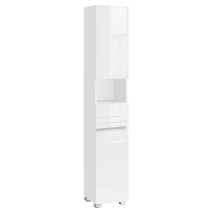 Badezimmerhochschrank ALBA, 30x30x170cm, weiß