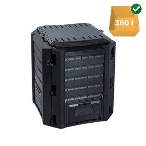 Gartenkomposter - Compogreen 380 l, schwarz
