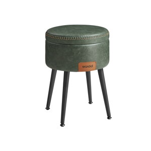 Hocker EKHO mit Stauraum, Ø32x43 cm, dunkelgrün