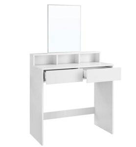 Schminktisch VANESA, 80x40x140 cm, weiß