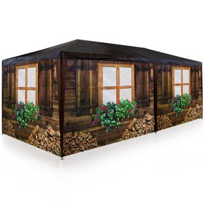 Party-Zelt OKTOBERFEST, 6x3 m, bunt