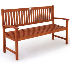 Gartenbank MAXIMA, 152x55x90 cm, naturbraun