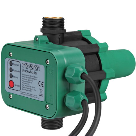 Druckschalter PUMP mit Kabel, 10 bar, grün