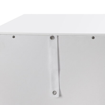 Badezimmerschrank mit 4 Schubladen PAULA, 30x30x82 cm, weiß