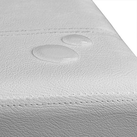 Sitzbank mit Stauraum BELLA, 115x40x40 cm, weiß