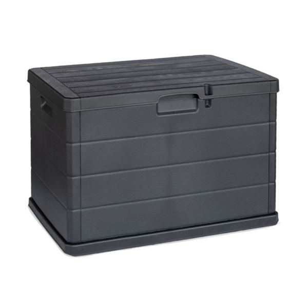 Aufbewahrungsbox BETA, 170L, 78x55x52cm, anthrazit 