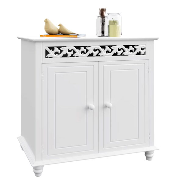 Kommode JERSEY, 76x65x35 cm, weiß