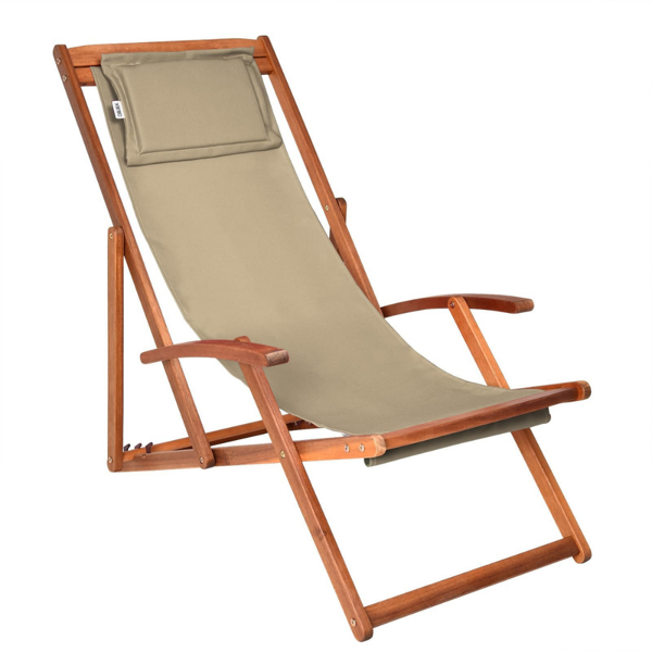 Gartenliege SIENA, 65x87x102cm, beige