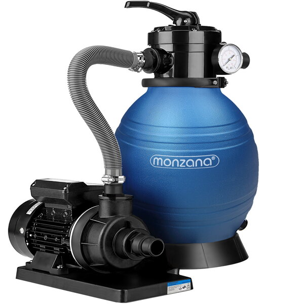 Sandfilteranlage für Pool AQUA 10 200 l/h, blau