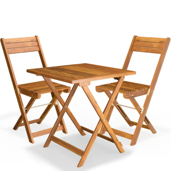 Balkonmöbel VITEK, 1+2, naturbraun