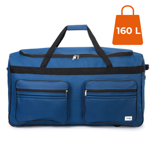 Reisetasche auf Rollen JOY 160 l, blau