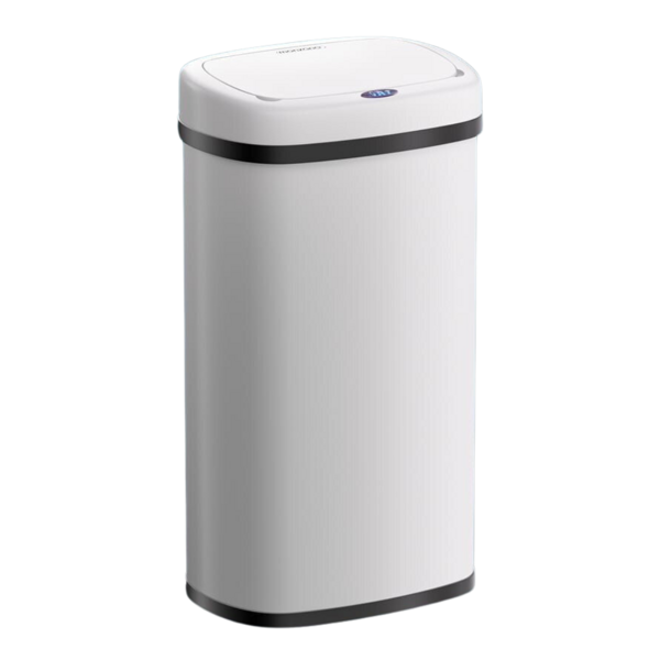 Sensor-Mülleimer DEUS, 58 Liter, weiß