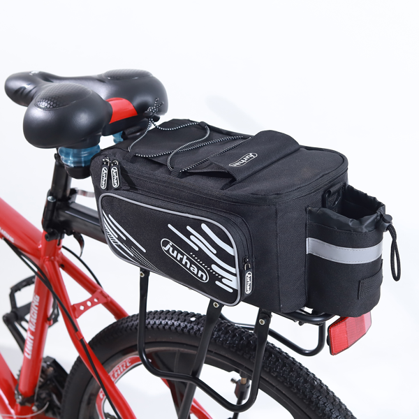 Fahrradtasche BIKER, 13l, 35x23x15cm, schwarz 