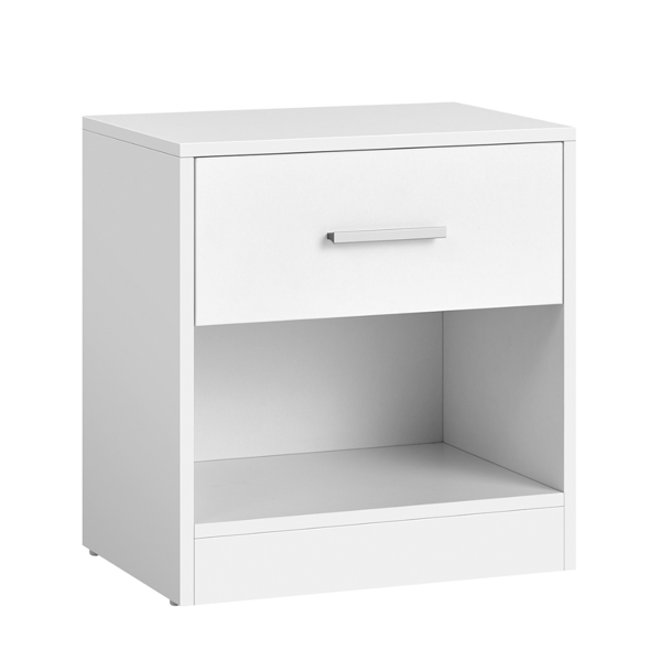 Nachttisch COSTA, 28x39x41cm, weiß
