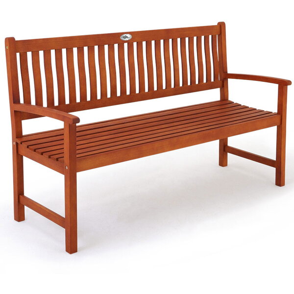 Gartenbank MAXIMA, 152x55x90 cm, naturbraun